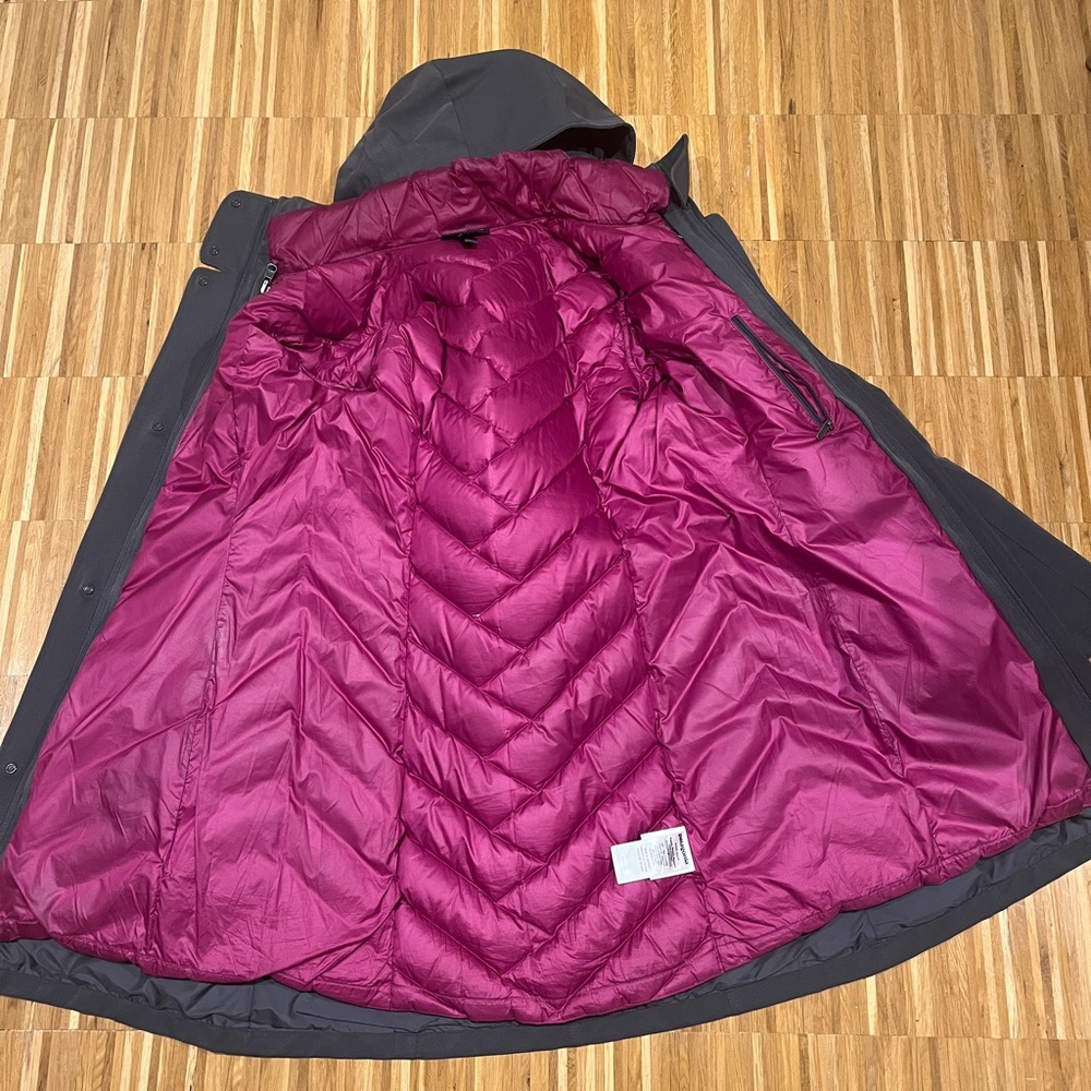 Patagonia Tres 3 in 1 Parka - Women's-Forge Grey/Magenta-X-Small